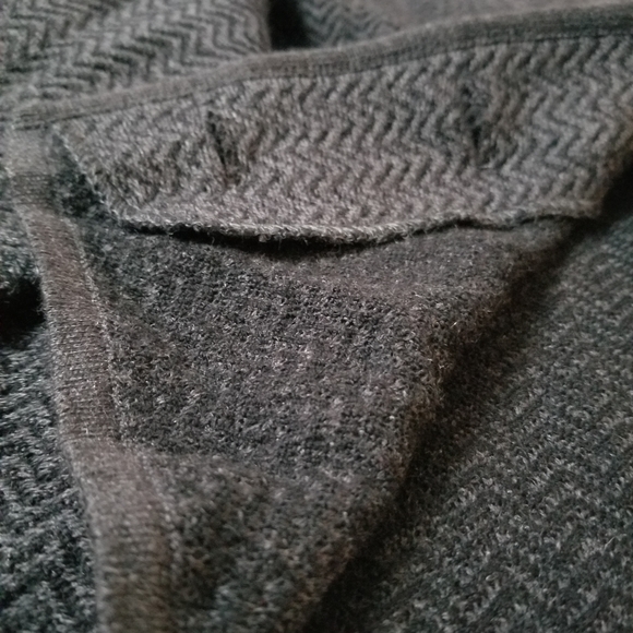 Geiger Wool Herringbone Peacoat - Picture 4 of 7